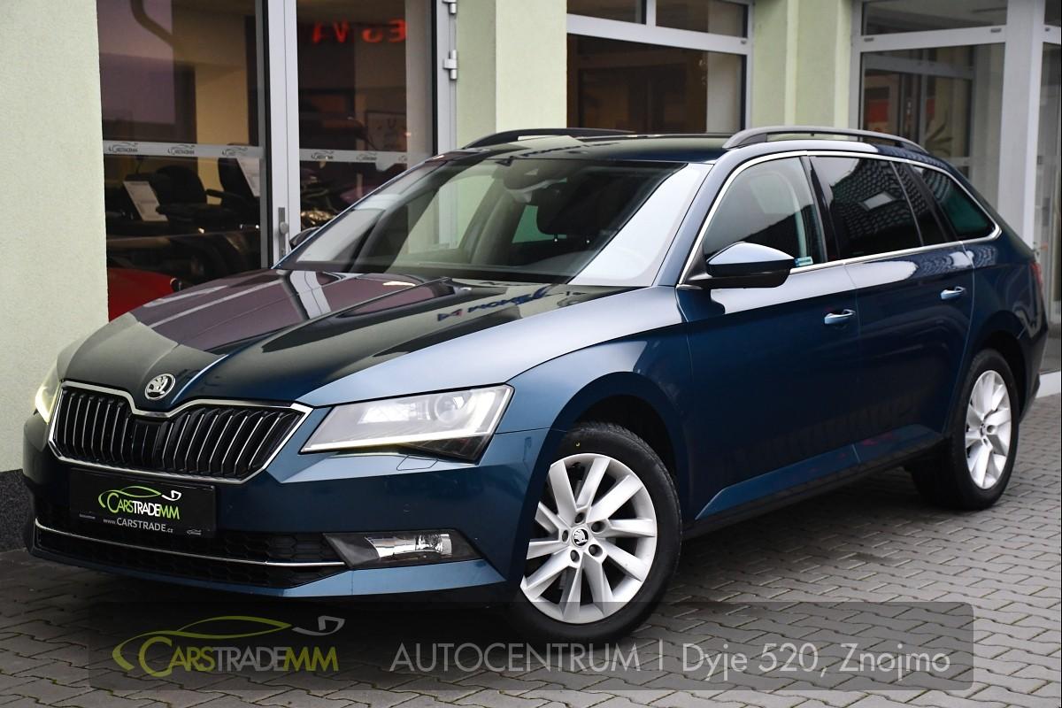 Škoda Superb 2.0TDi NAVI CARPLAY 4X4 ČR 1M