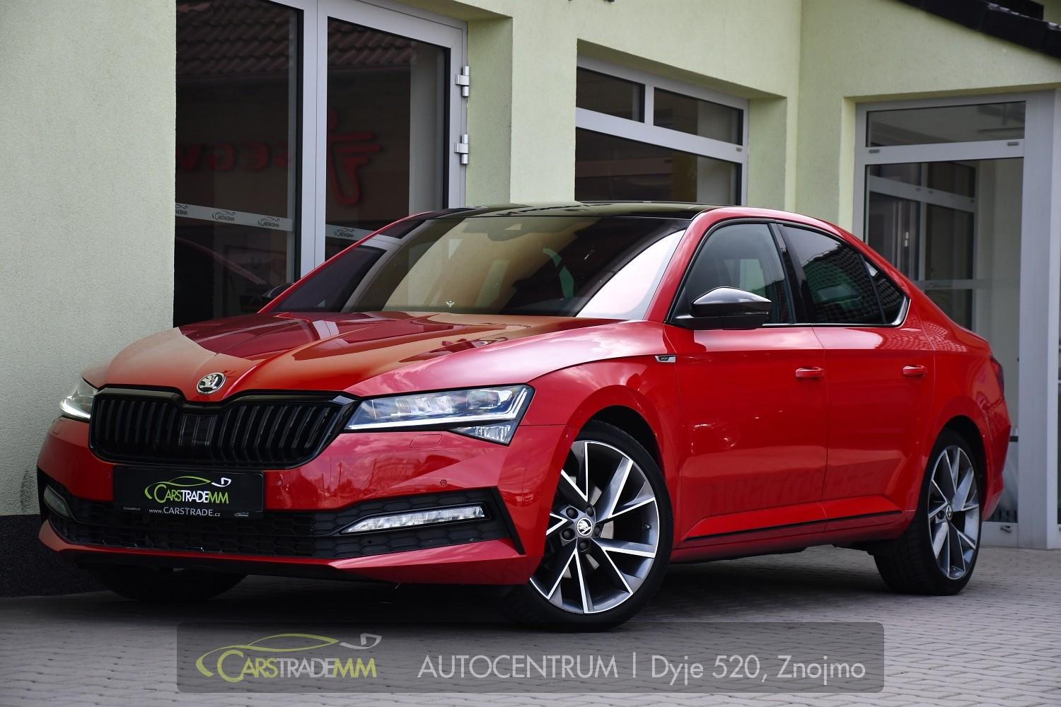 Škoda Superb 2.0TDi SPORTLINE 4X4 NEZ.TOP