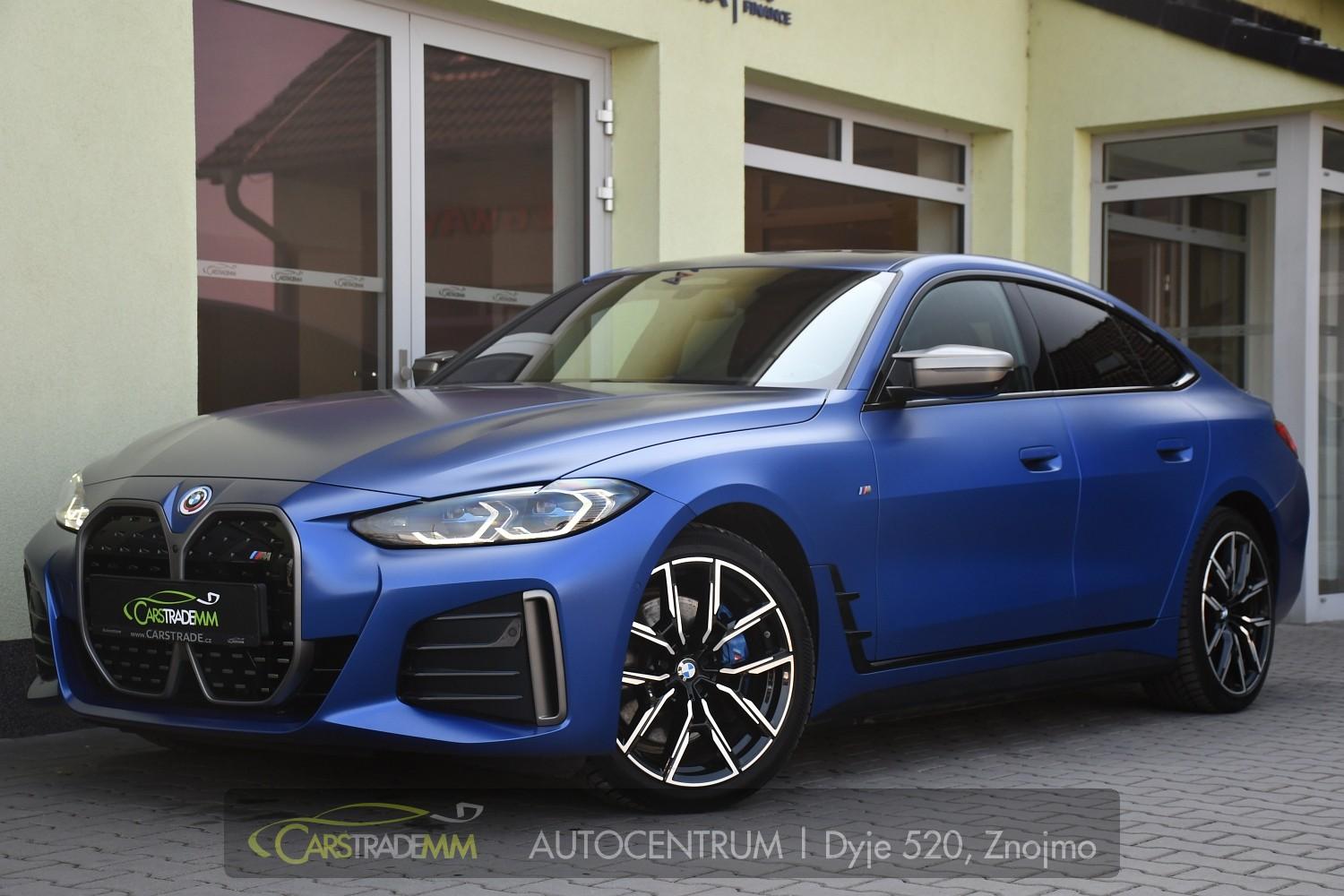 BMW i4 M50 LASER TAŽNÉ HUD H/K 1.M