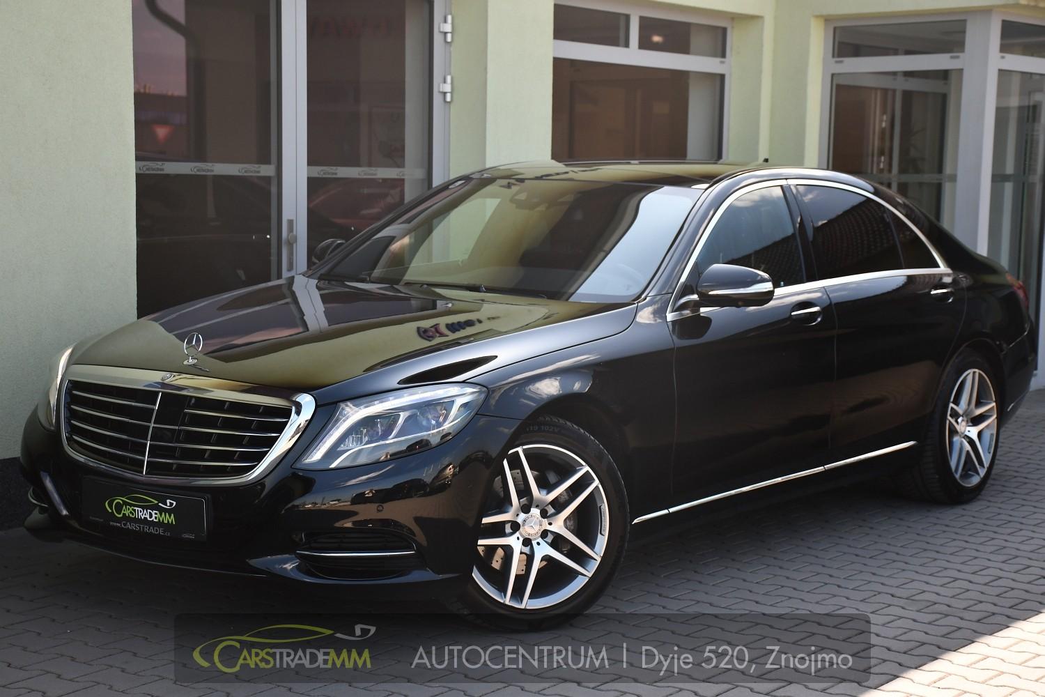Mercedes-Benz Třídy S 350d 4M K360° PANO VZDUCH BURM