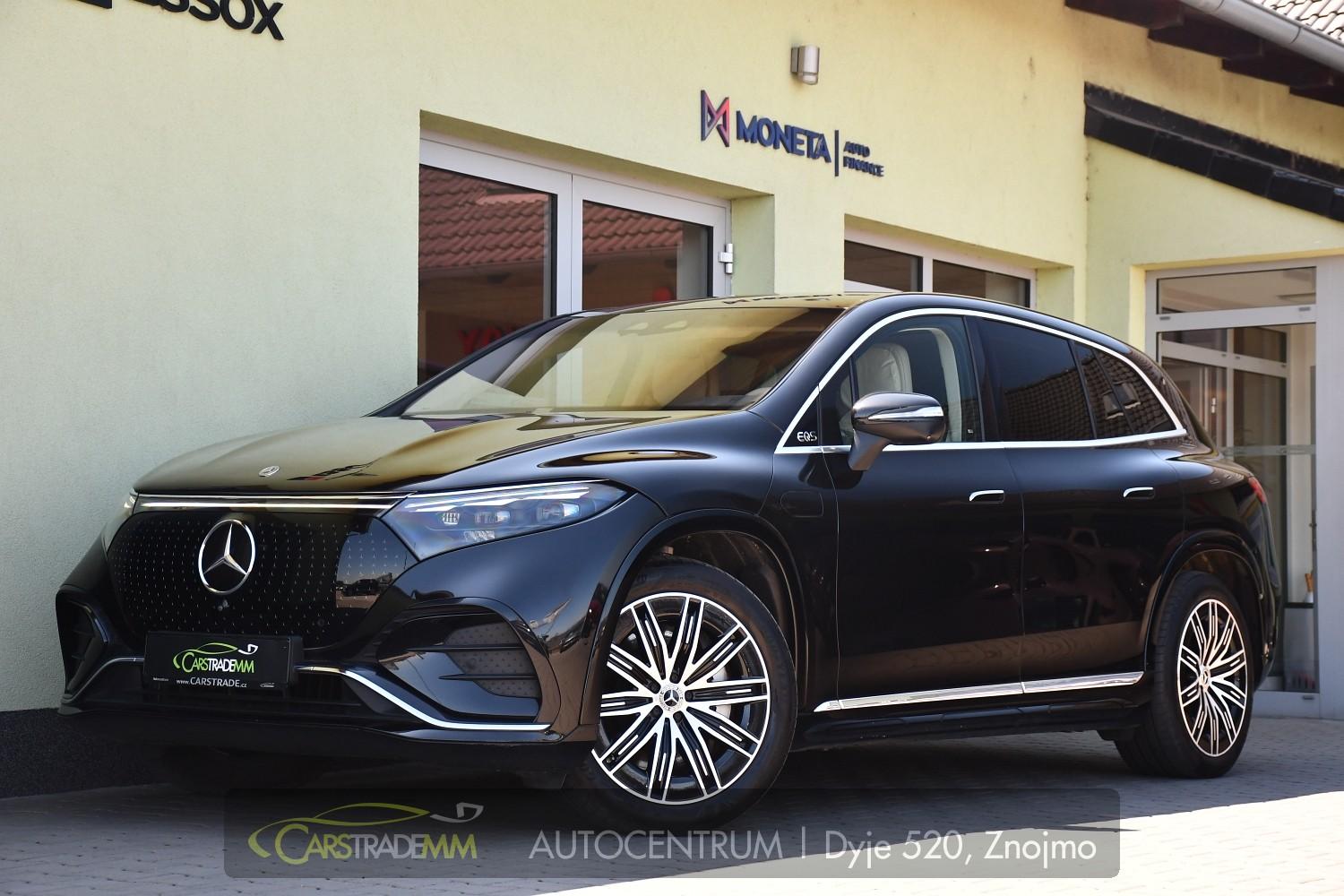 Mercedes-Benz EQS 450 4MATIC TAŽNÉ HYPERSCREEN