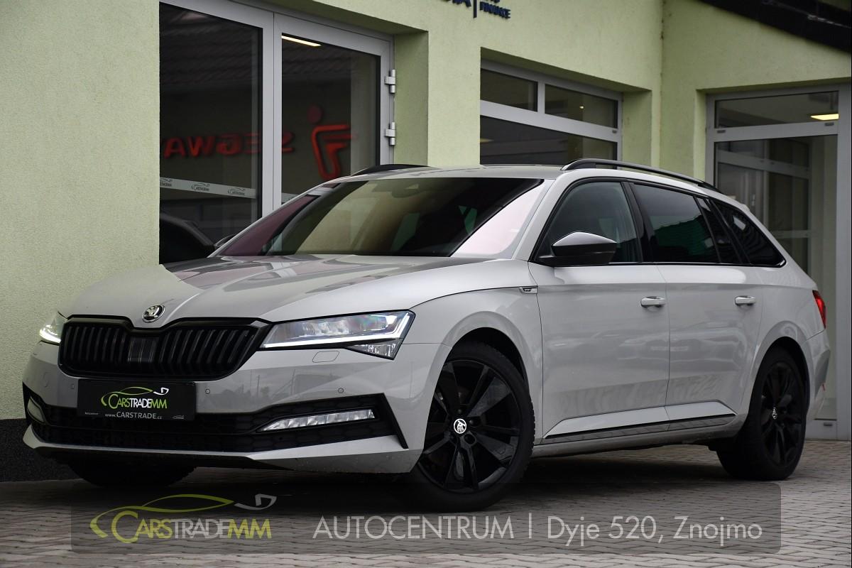 Škoda Superb 2.0TDi SPORTLINE ACC TAŽNÉ 1M
