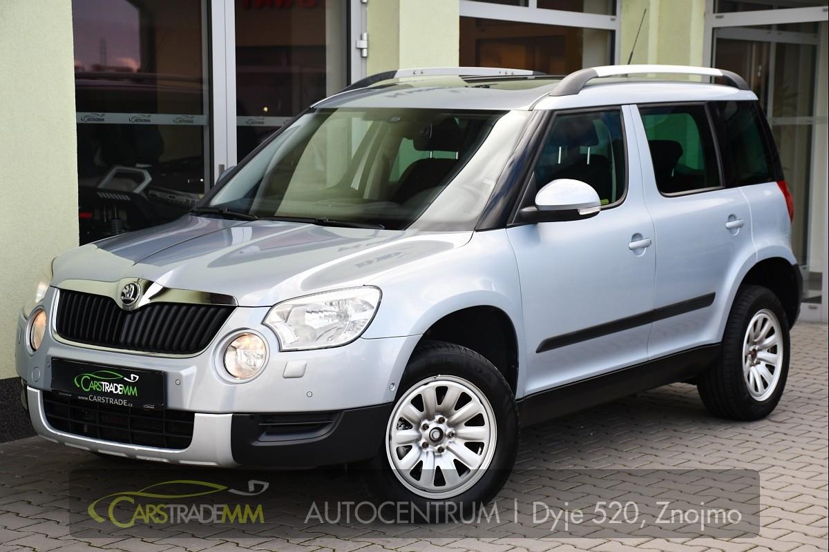 Škoda Yeti 2.0TDi DSG 4X4 TAŽNÉ PANO ČR
