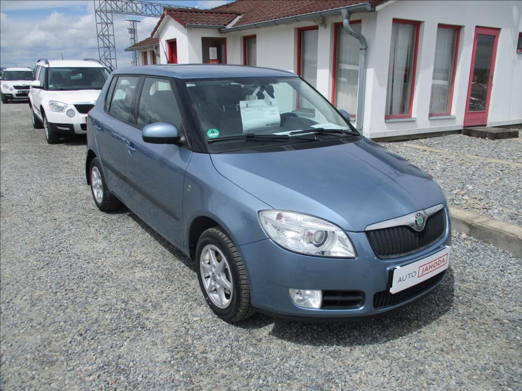 Škoda Fabia 1,4 i 16v, klima, serv.kniha,