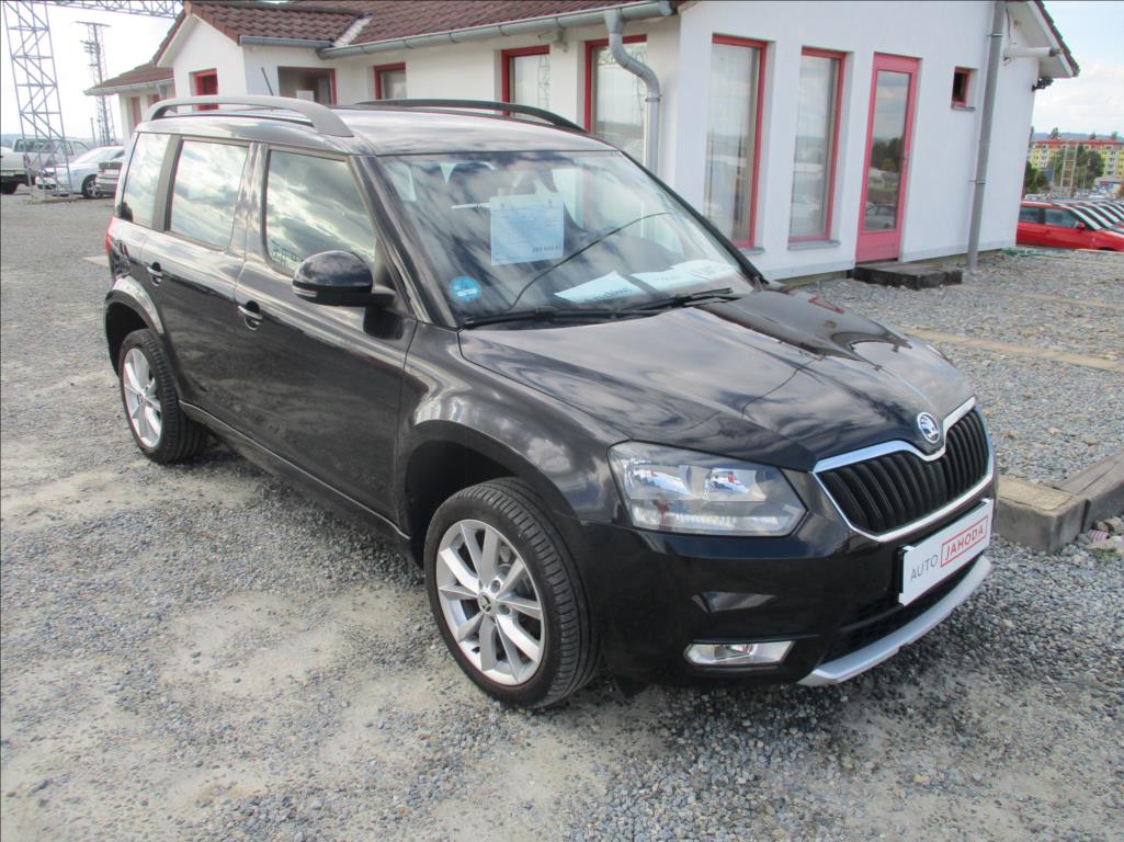 Škoda Yeti 1,2 TSI, klima, servis, tažné,