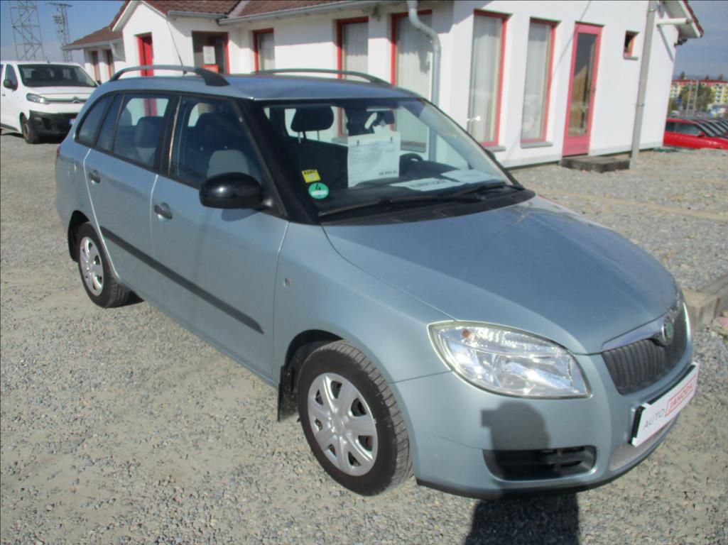 Škoda Fabia 1,4 16v, klimatizace, tažné,
