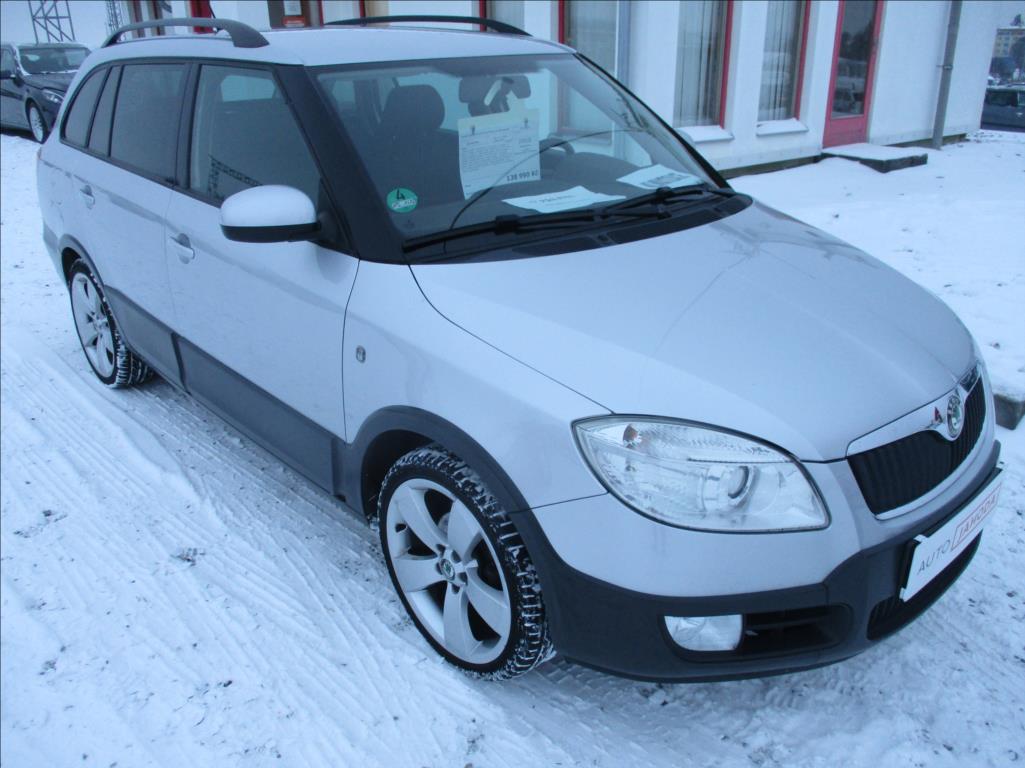 Škoda Fabia 1,4 i 16v Scout, klima,rozvody