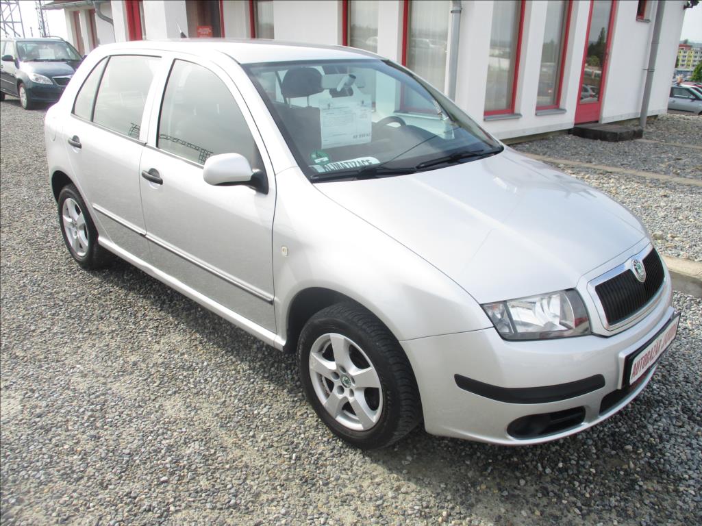 Škoda Fabia 1,4 i 16V, klimatizace,servisk