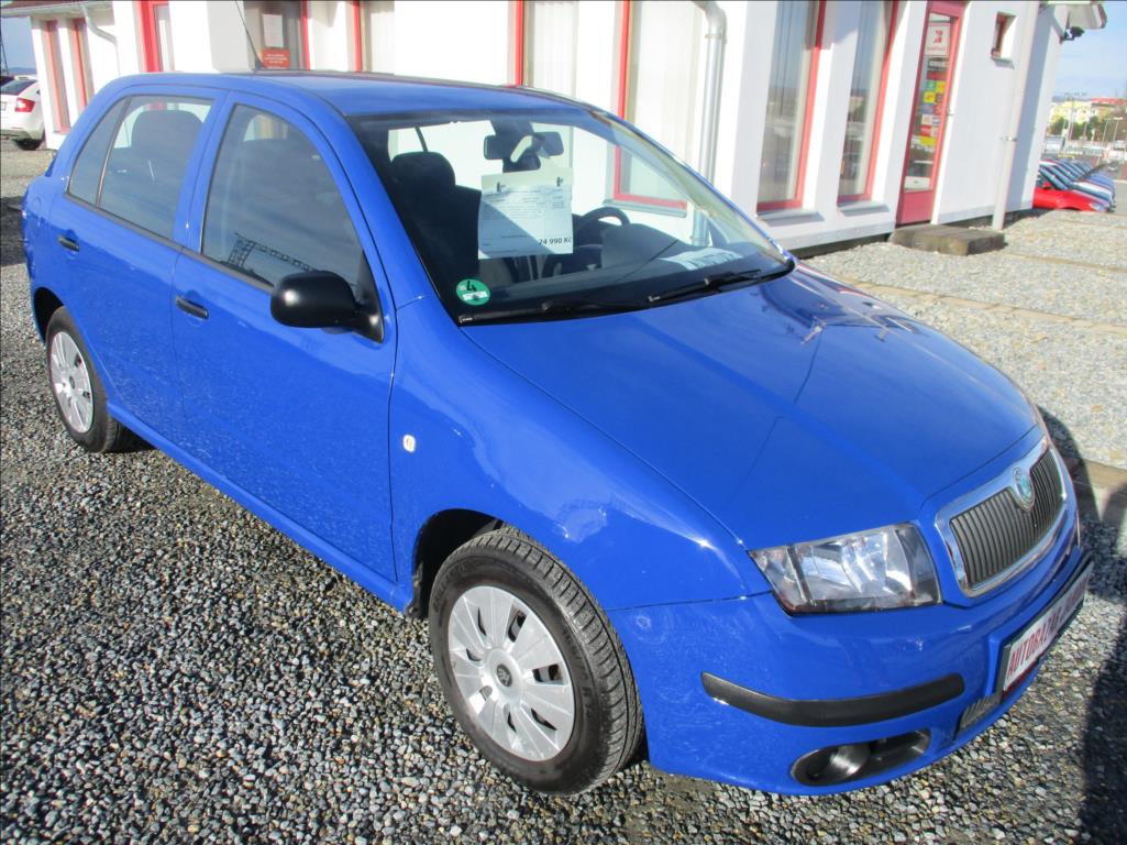 Škoda Fabia 1,4 i 16V, klima,serv.kniha,