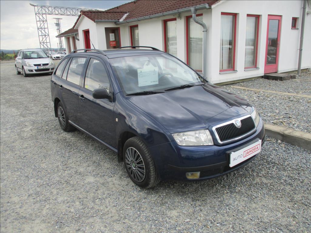 Škoda Fabia 1,4 MPi, serv.kniha,tažné zař.