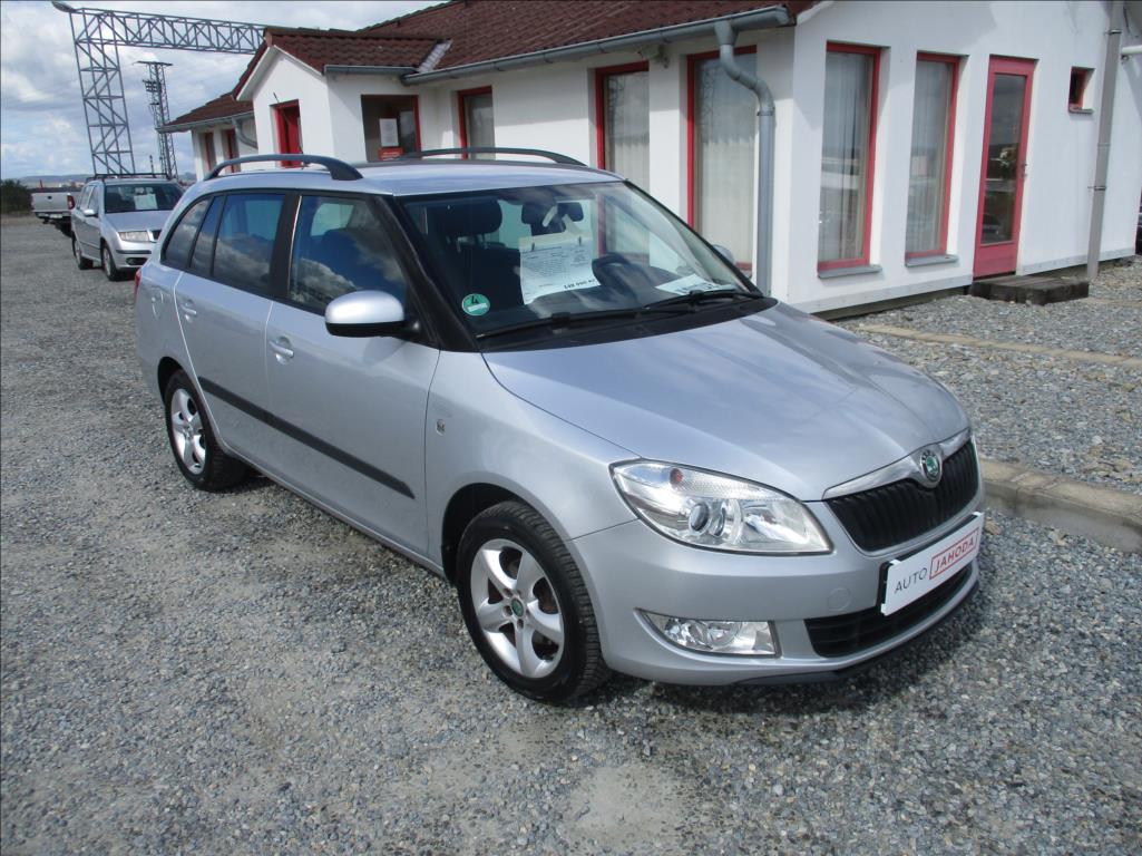 Škoda Fabia 1,4 i, aut.klima, serv. kniha,