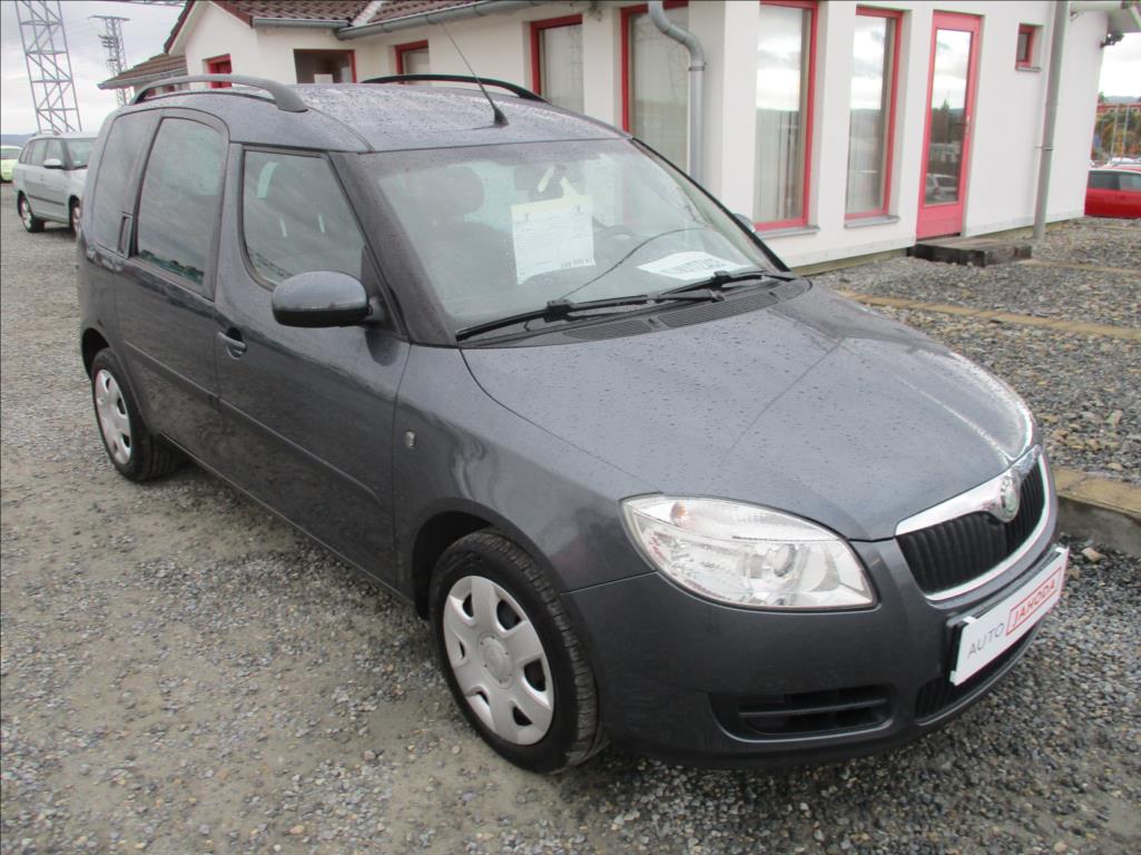 Škoda Roomster 1,4 i 16V, servis kniha,klima,