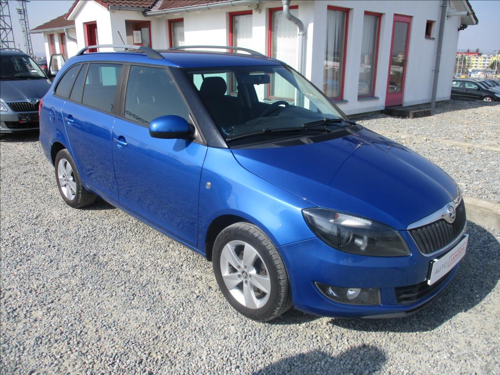 Škoda Fabia 1,2 TSI, klimatizace,serviska,