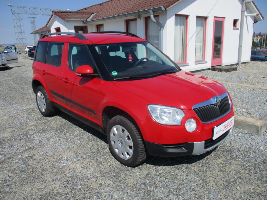 Škoda Yeti 1,2 TSI, klima, serv. kniha,