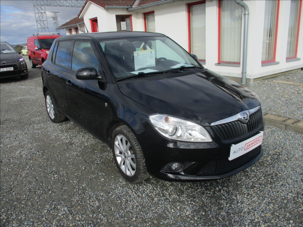 Škoda Fabia 1,2 TSI, servis, klima, Cebia,