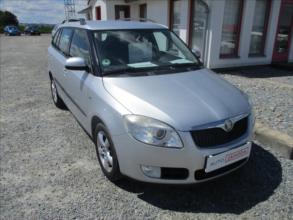 Škoda Fabia 1,4 i 16v, aut. klima,