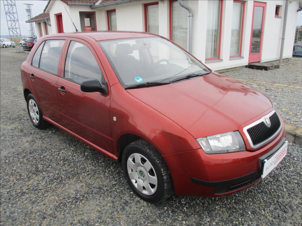 Škoda Fabia 1,4 i, klimatizace, ABS,ASR,
