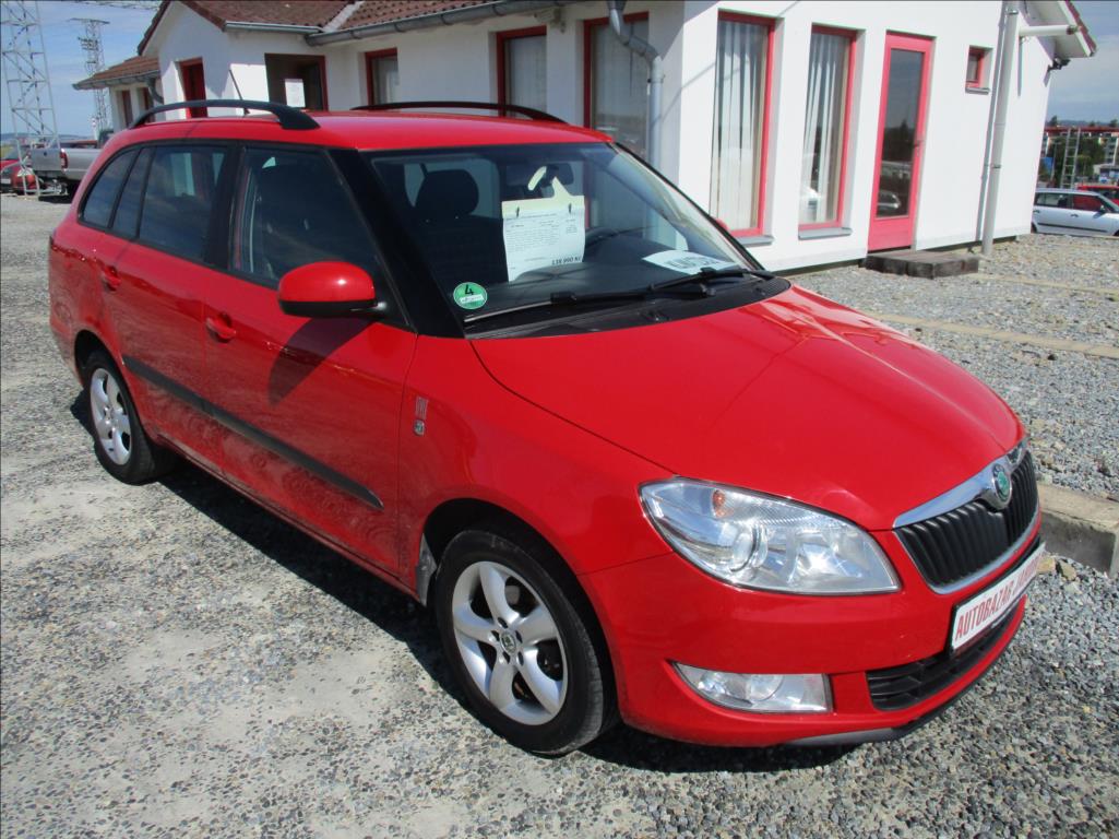 Škoda Fabia 1,2 TSI 63kW,klima,serv.kniha,