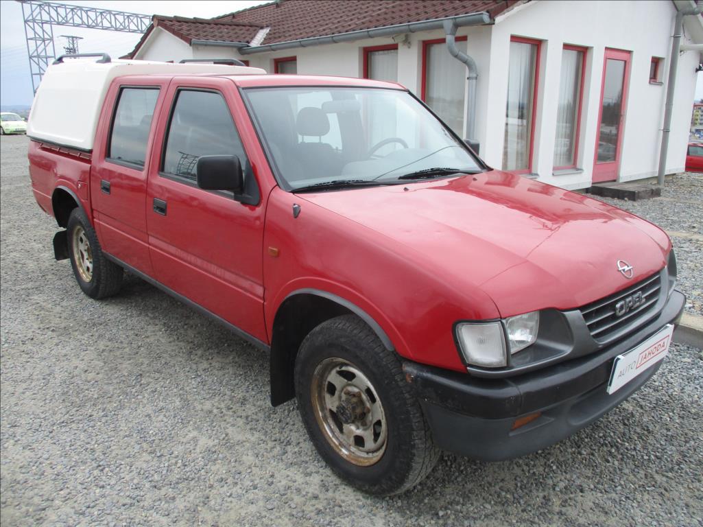 Opel Campo 3,1 TD,4x4,serv.kniha,tažné,