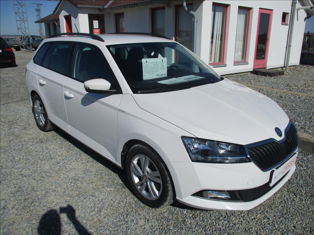 Škoda Fabia 1,0 TSI, klima,servis,DPH,CZ,