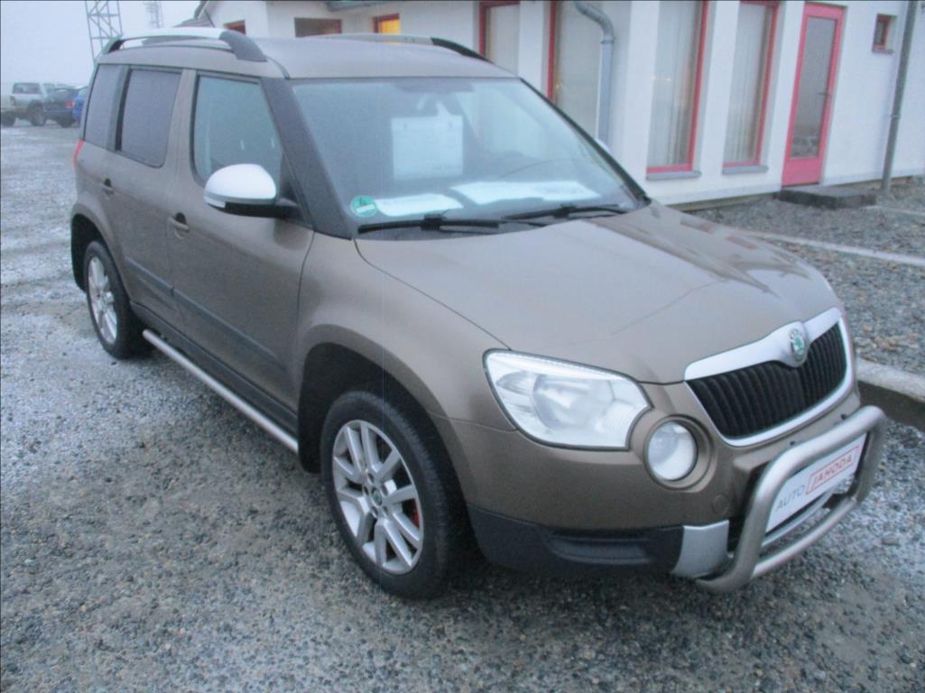 Škoda Yeti 1,4 TSI, aut. klima, serv. kn.
