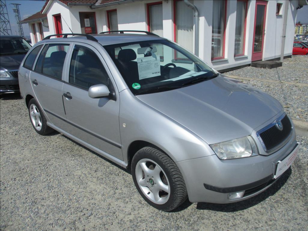 Škoda Fabia 1,4 16V, klima,serviska,tažné,