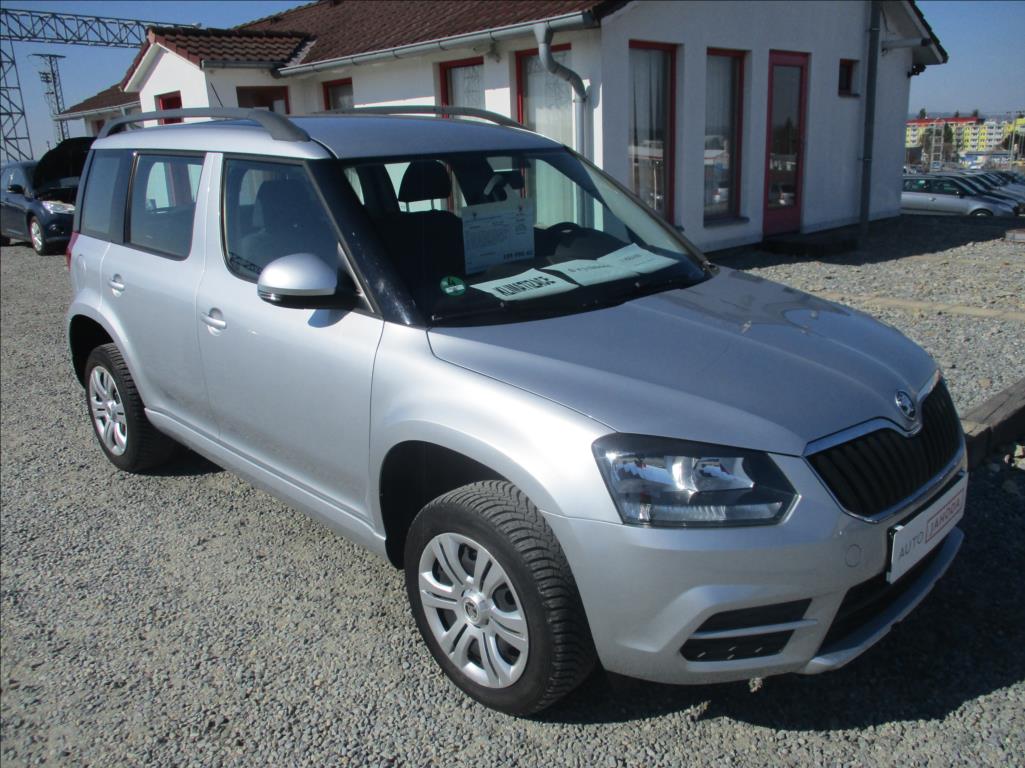 Škoda Yeti 1,4 TSI, klima,servis,tažné,