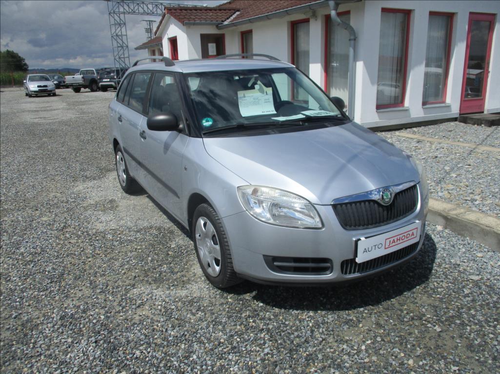 Škoda Fabia 1,4 i 16v, klimatizace,