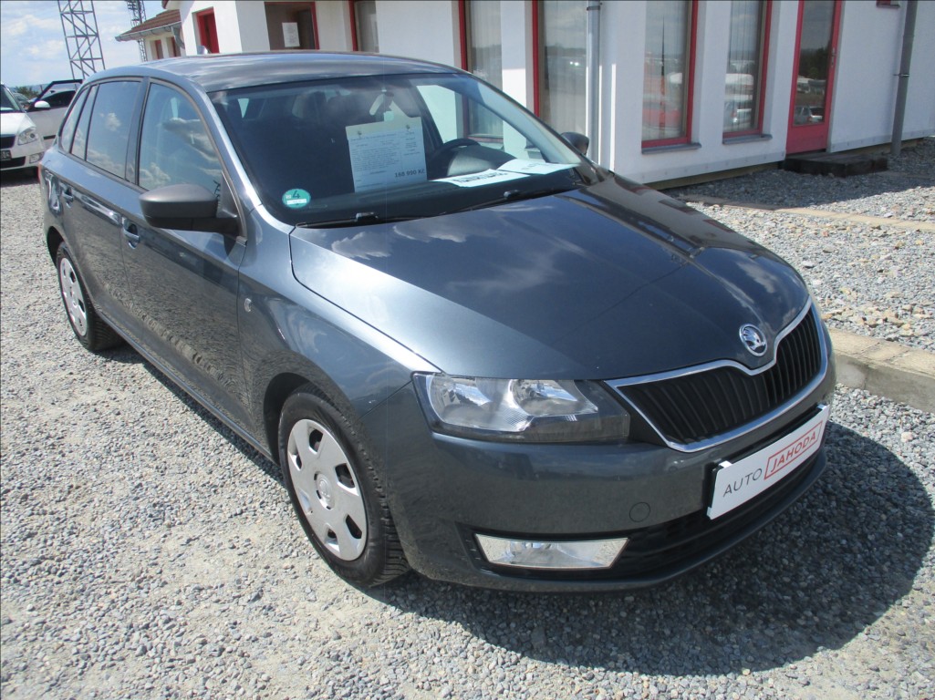 Škoda Rapid 1,2 TSI, servis, klima, navi,