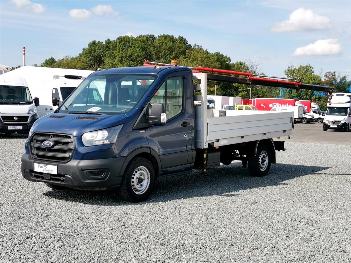 Ford Transit 96kw valník/hydr.ruka 4m/990kg
