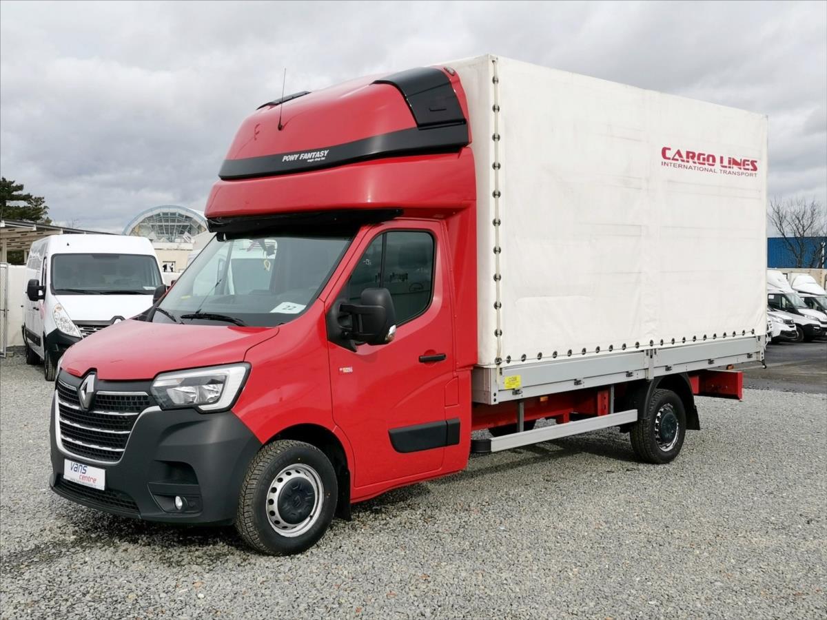 Renault Master 165 valník 8pal/měchy/klima