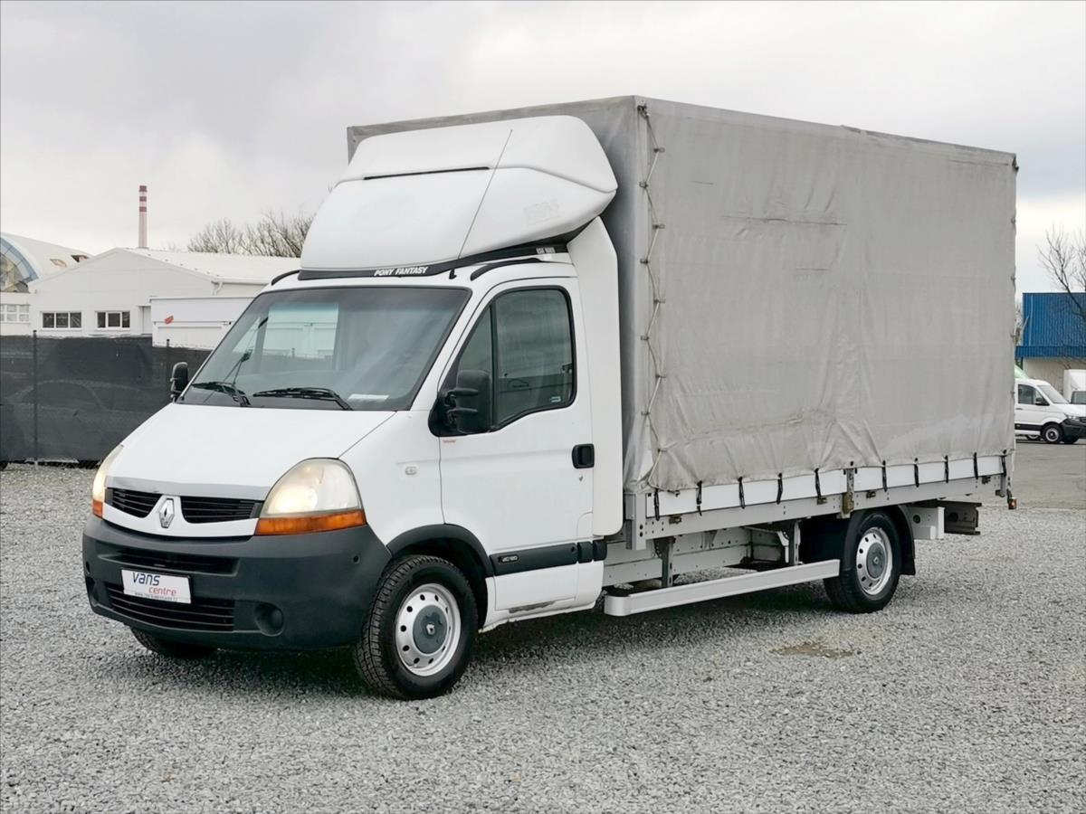 Renault Master 2.5DCI valník 8pal/měchy/1.maj