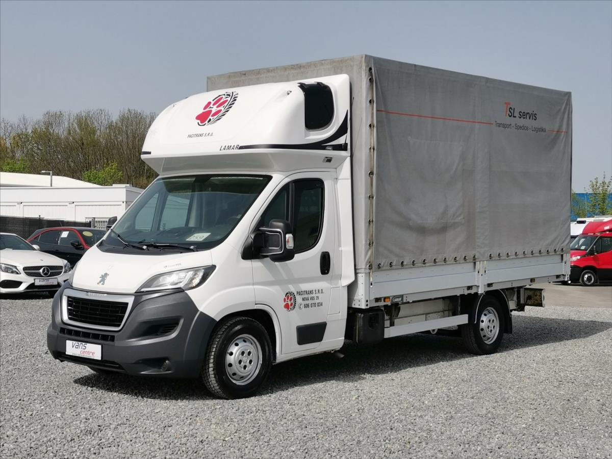 Peugeot Boxer 2.0HDI valník 8pal/měchy/1.maj