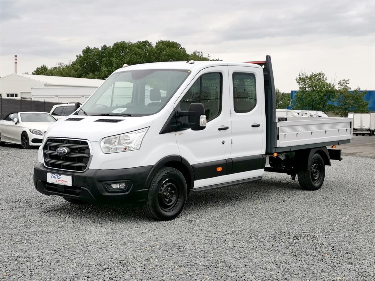 Ford Transit 2.0/96kw valník/ 7míst/tažné