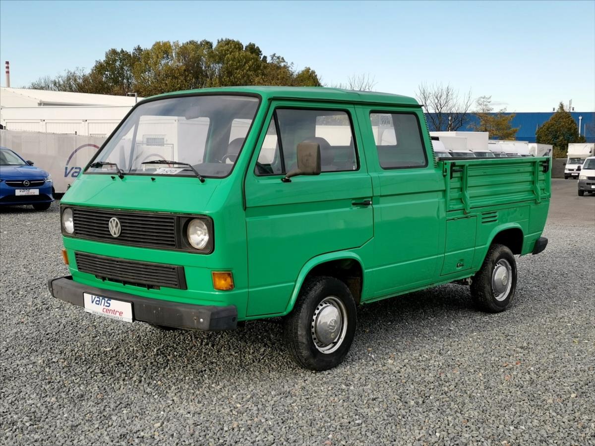 Volkswagen Transporter 1.7d valník/6 míst/tažné