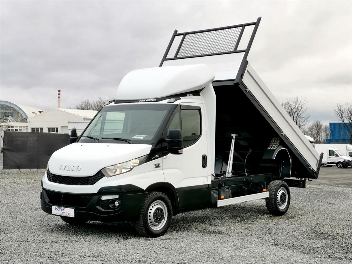 Iveco Daily 3.0/107kw sklápěč/měchy/tažné