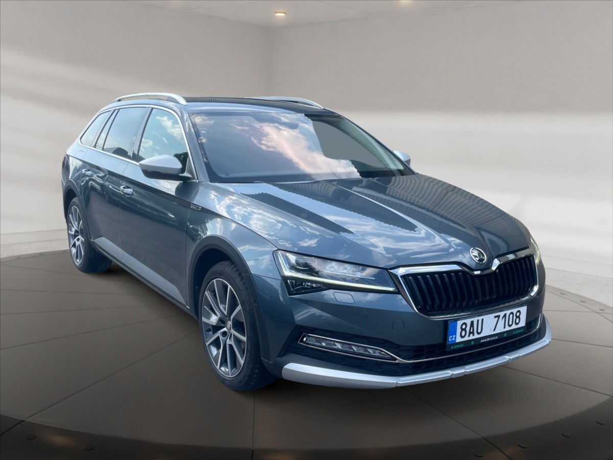 Škoda Superb 2,0 TDI 147 Scout 4x4 Aut