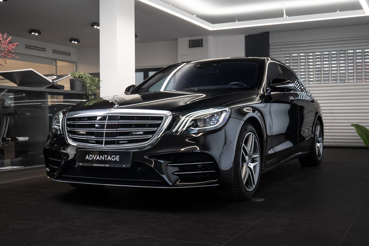 Mercedes-Benz Třídy S d L 4MATIC Burmester/360/LED