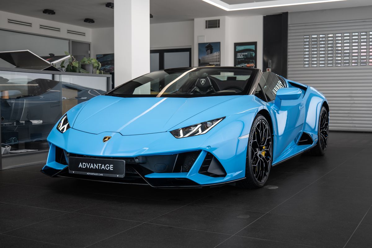 Lamborghini Huracán EVO Spyder/Blu Cepheus/LIFT/Se