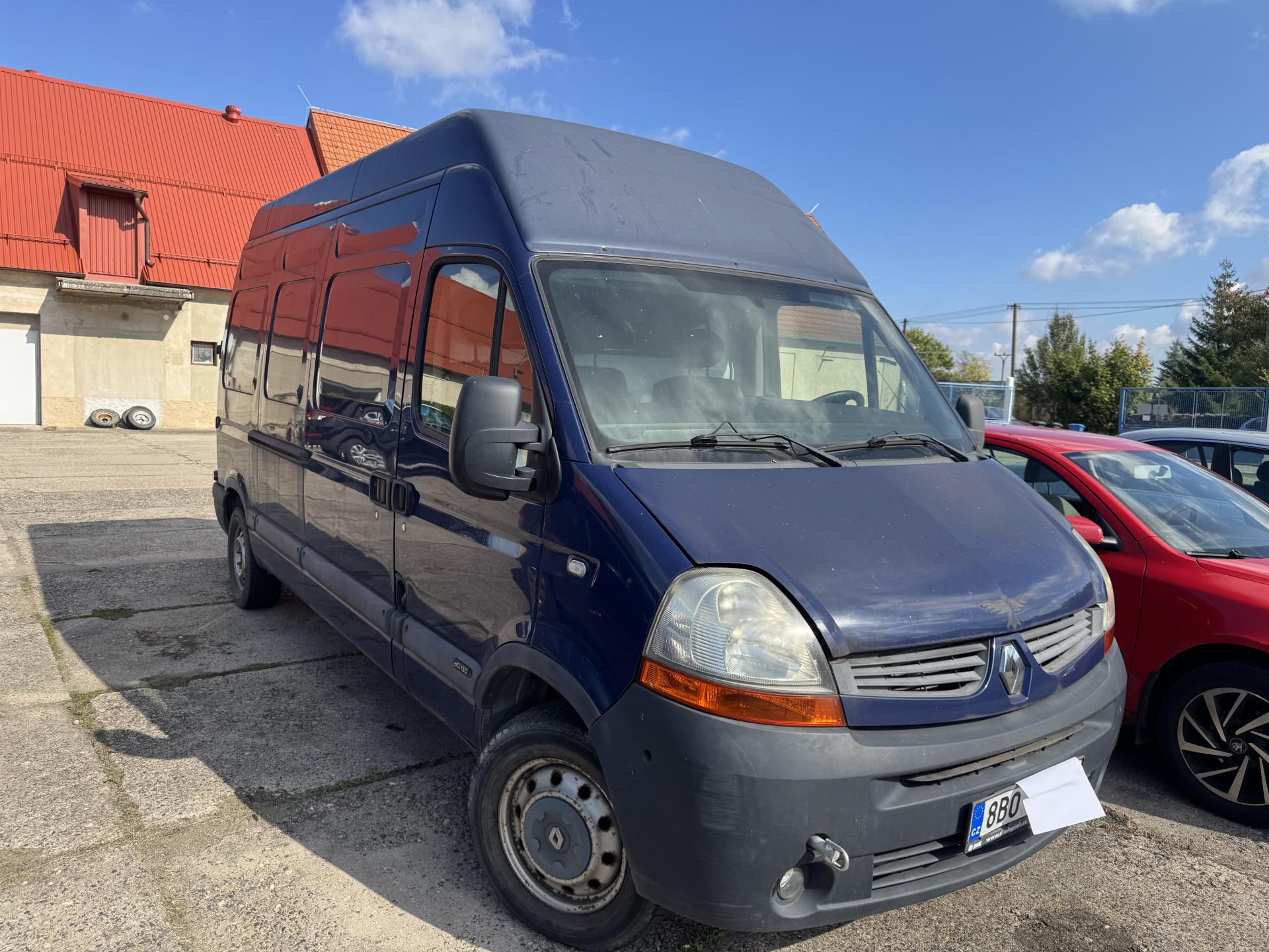 Renault Master 2.5 DCi, 107kw, 161 tis km, ČR
