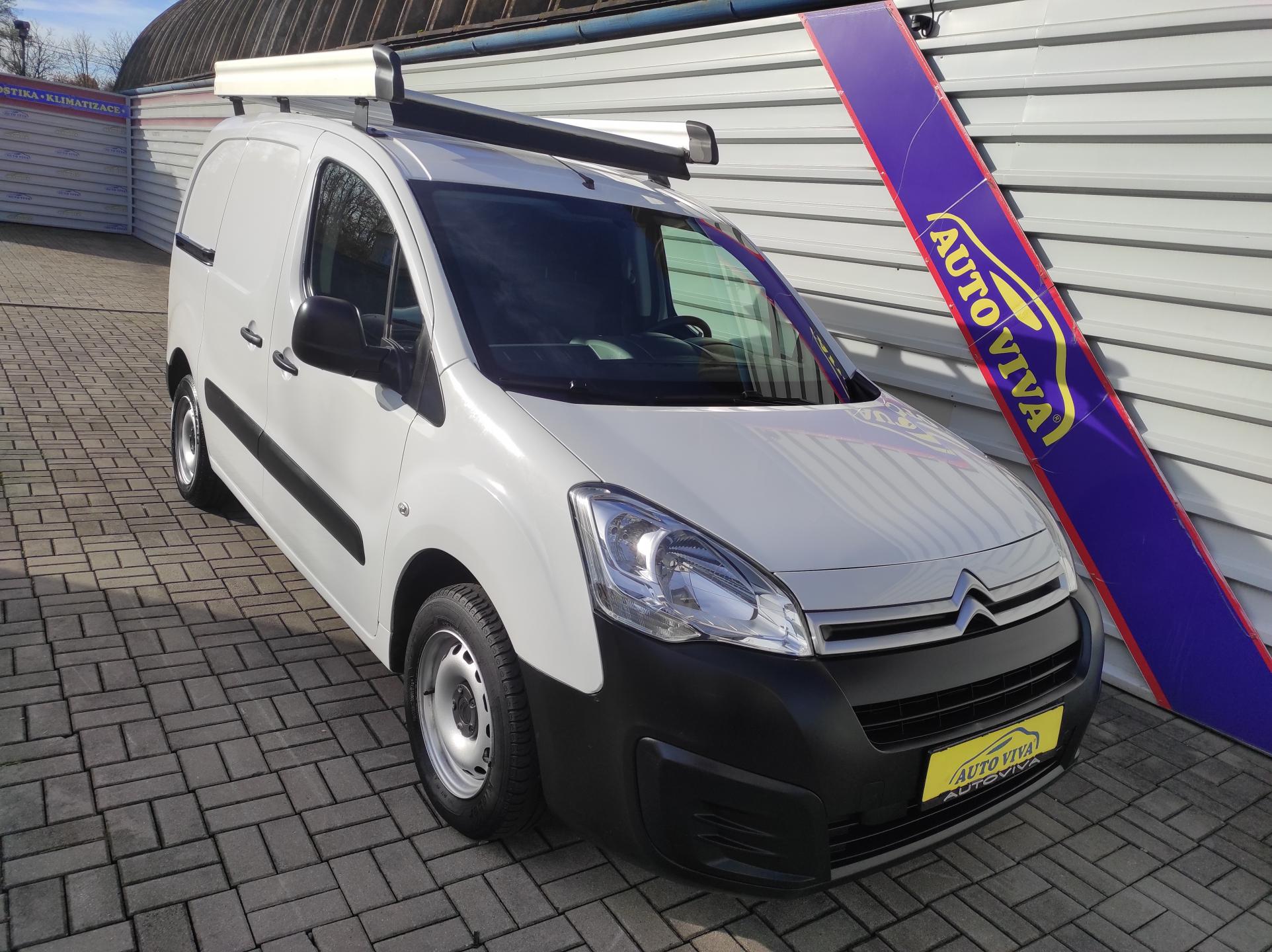 Citroën Berlingo 1,6BlueHDi L1, 3 místa!, ČR