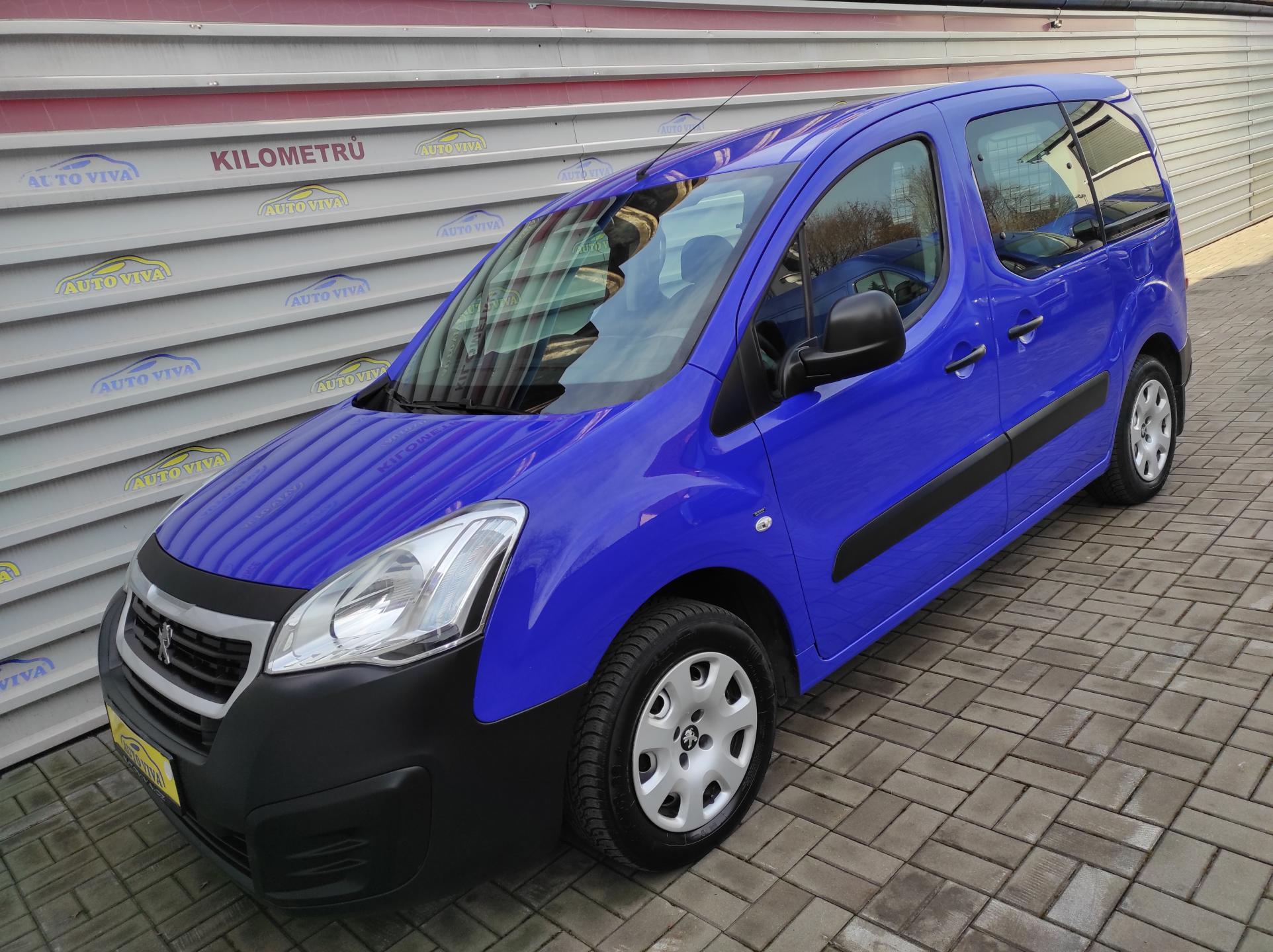 Peugeot Partner Tepee 1,6 BlueHDi ACTIVE,ČR,1majitel