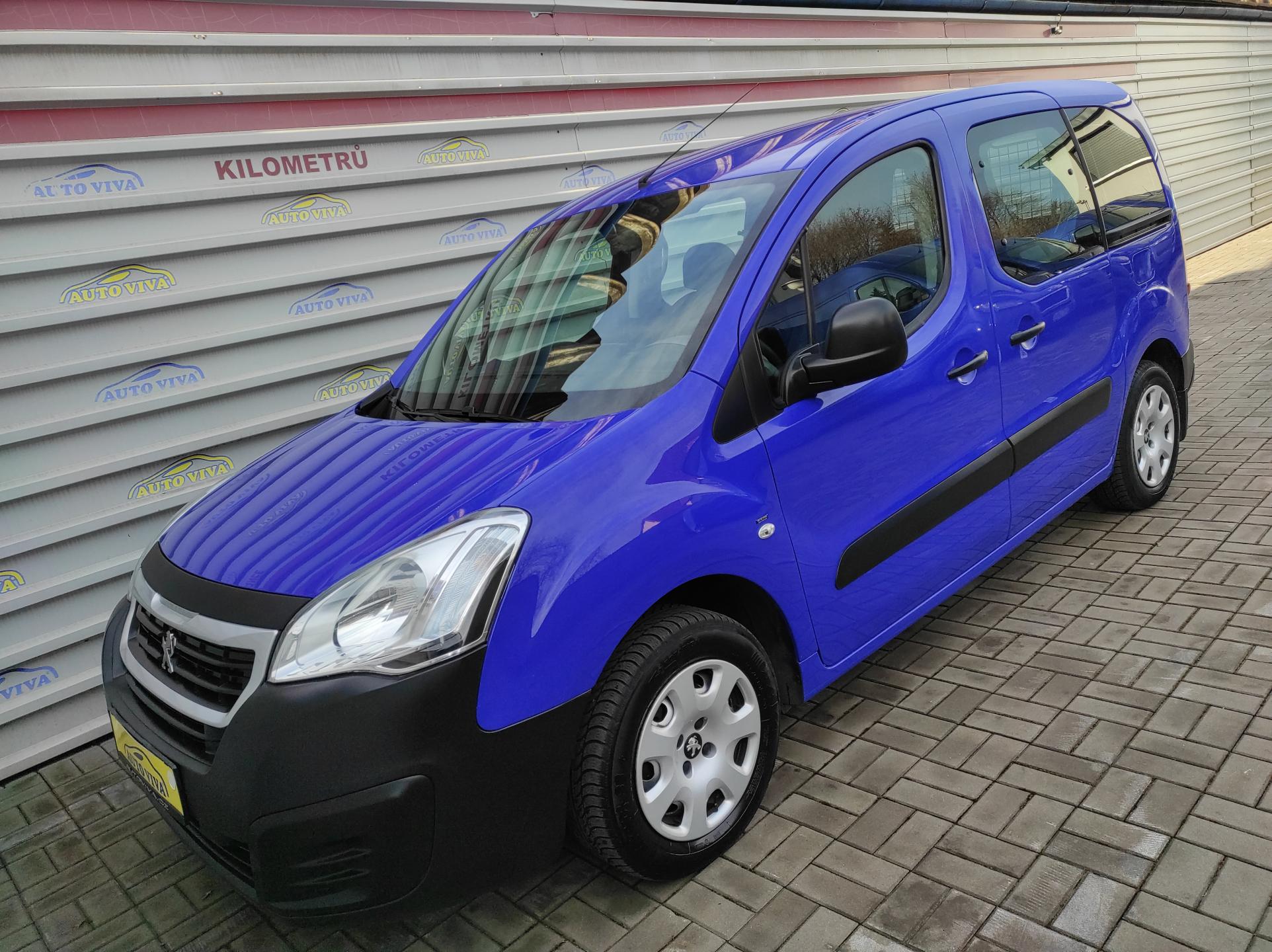 Peugeot Partner 1,6 BlueHDi ACTIVE,ČR,1majitel