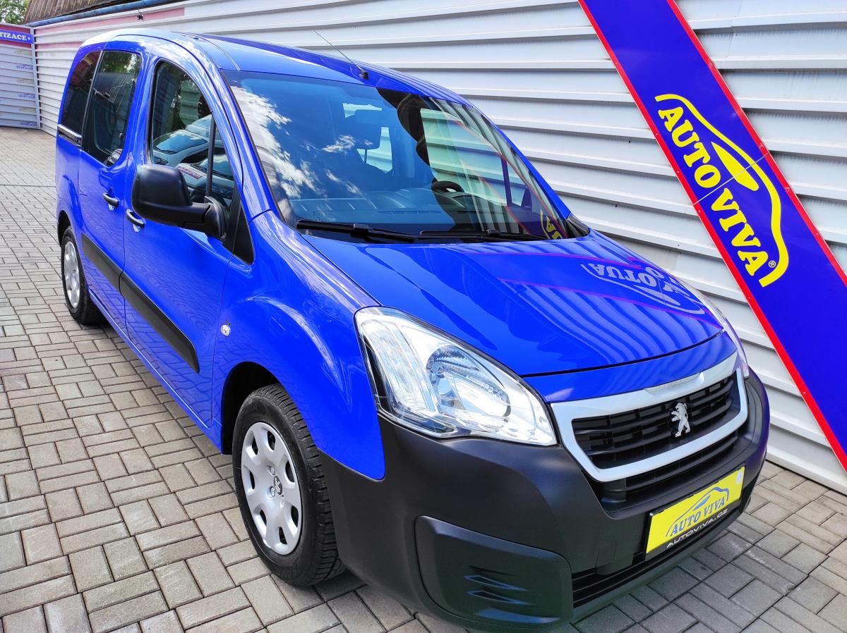 Peugeot Partner Tepee 1,6BlueHDi Tempomat,ČR,Active