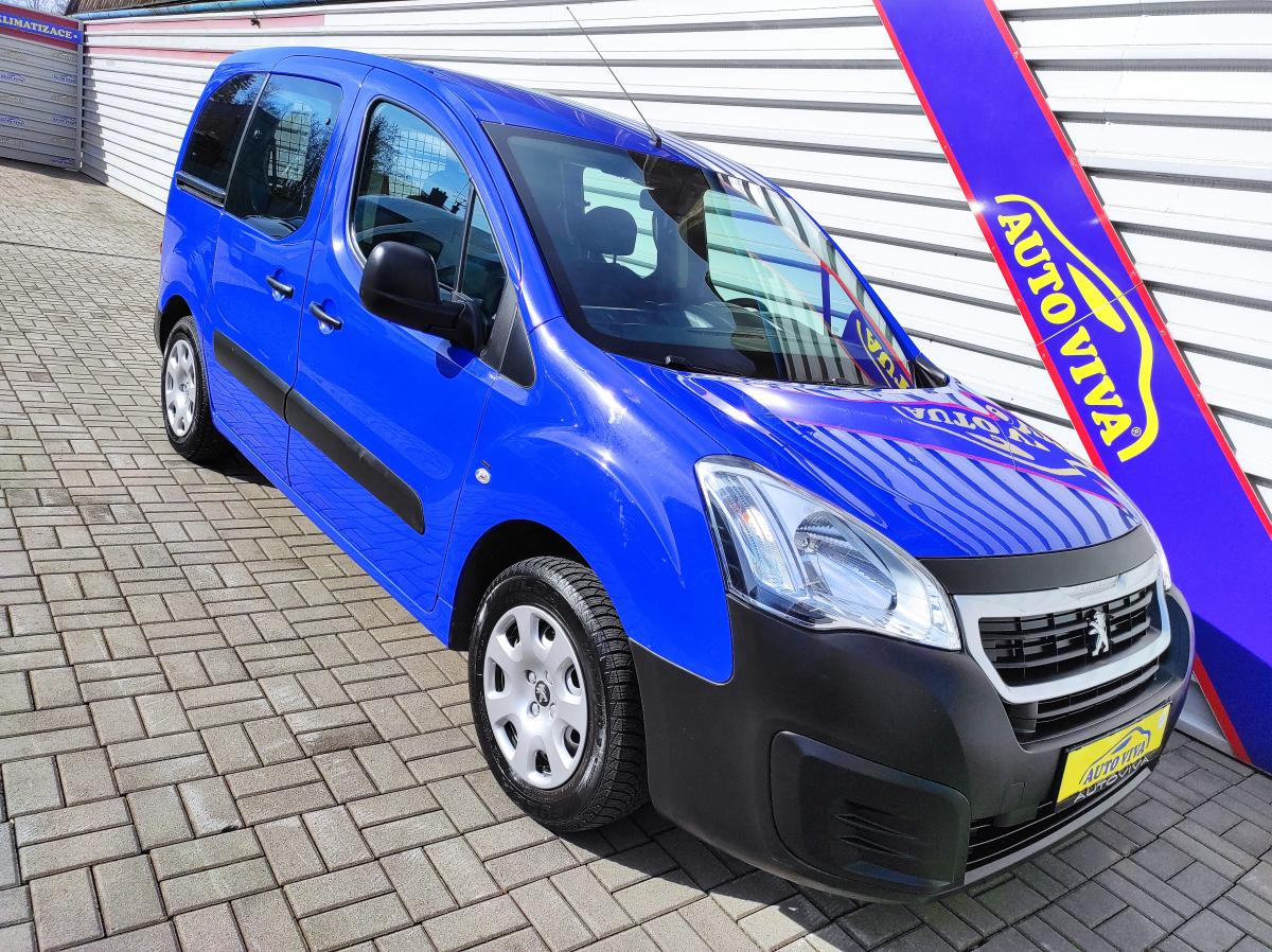 Peugeot Partner Tepee 1,6BlueHDi Top KM,ACTIVE,ČR