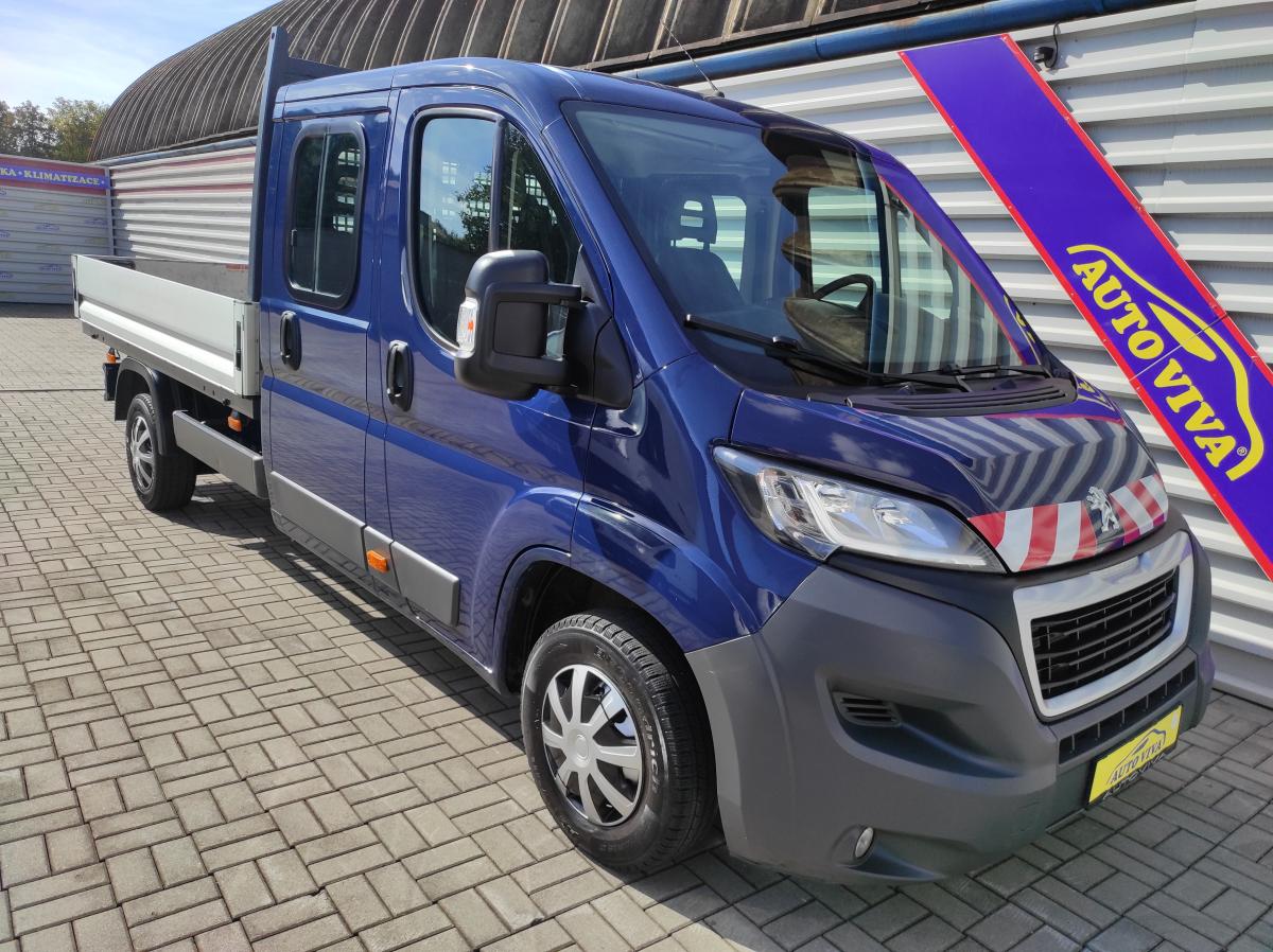 Peugeot Boxer 2,0BlueHDi 7 míst,valník,L3,ČR