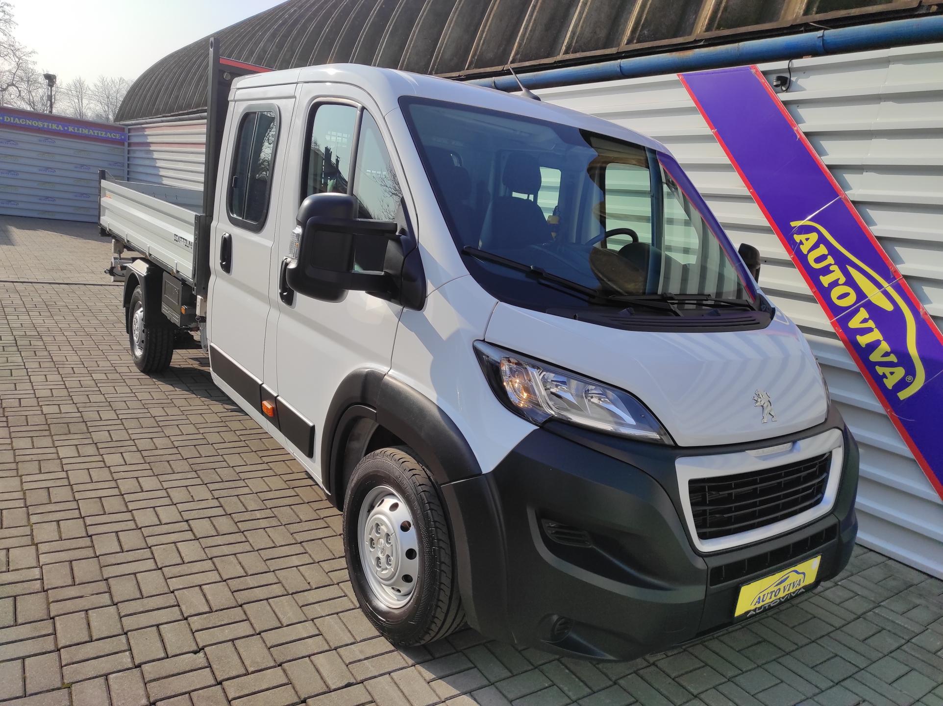 Peugeot Boxer 2,2BlueHdi Sklápěč, 7 míst, L3
