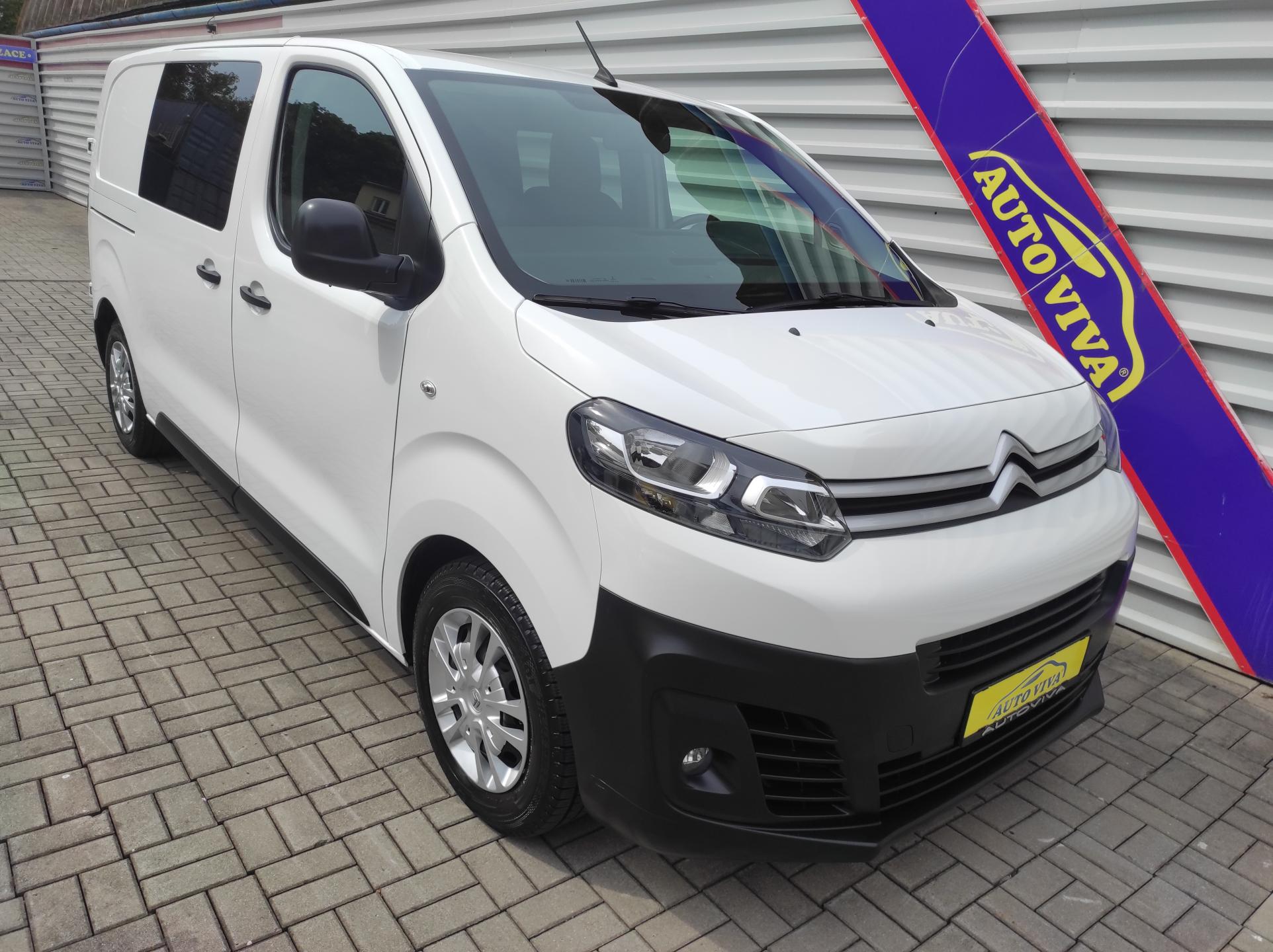 Citroën Jumpy 2,0BlueHDi 6 míst,Top KM,Tažné