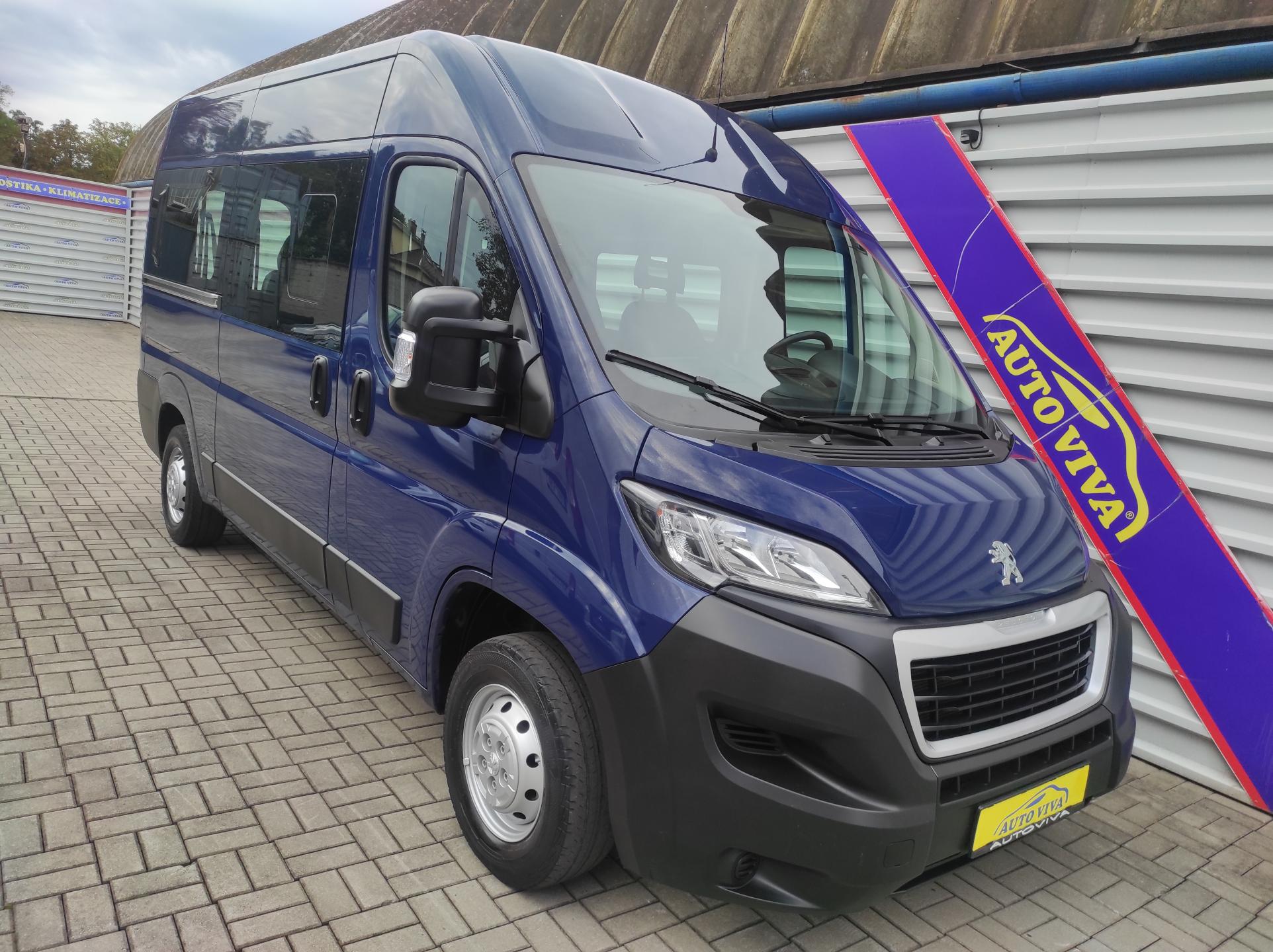 Peugeot Boxer 2,2BlueHDi 9 míst, L2H2, Tažné