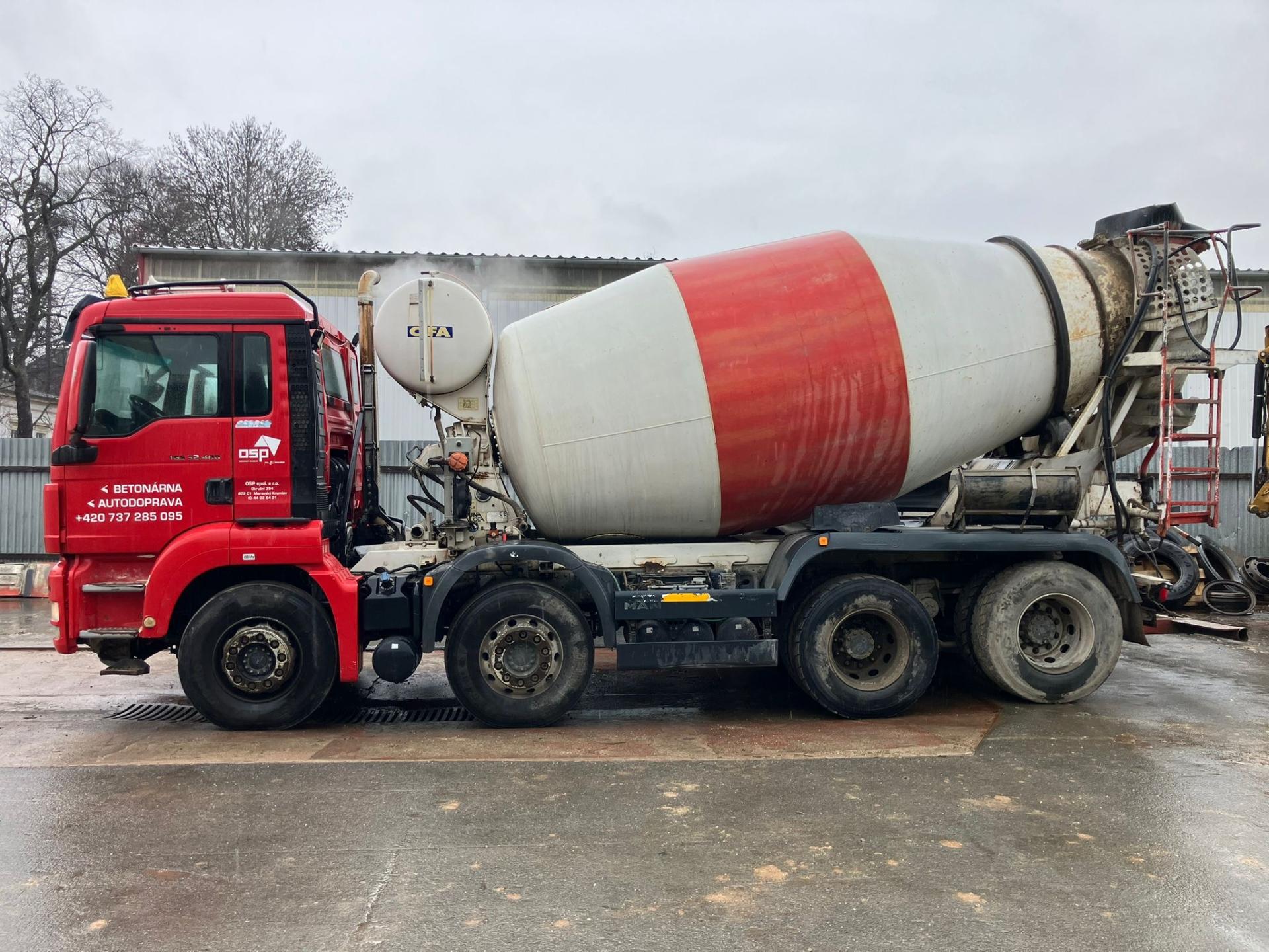 MAN TGS 35.440 8x4 BB, MIX